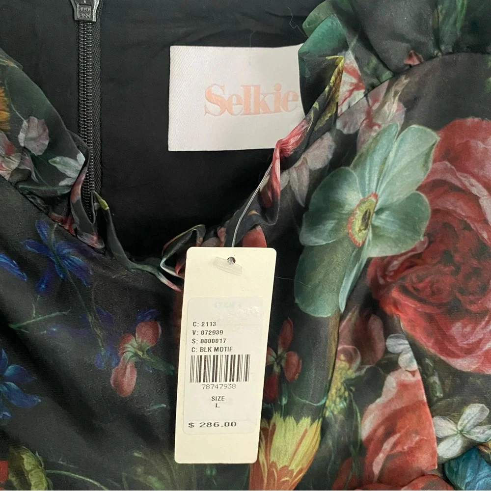 Selkie Nightcap Floral Rosebud Dress Sz L NWT Anthropologie - Picture 8 of 8